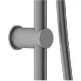 Nero Opal Shower and Rail Graphite Finish - Top Inlet